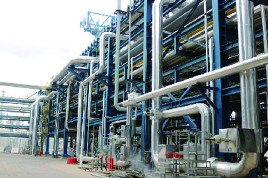 Sinopec Guangdong Petrochemical 800kt/a Styrolprojekt Sinopec Guangdong Petrochemical 800kt/a Styrolprojekt